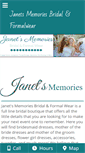 Mobile Screenshot of janetsmemories.com